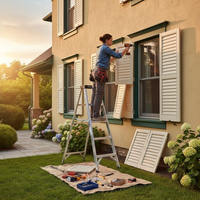 Shutter Handle Repair in Olathe, KS