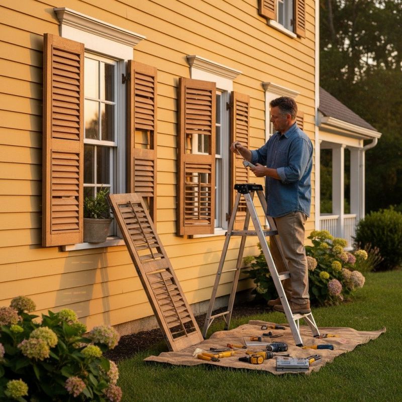 Shutter Latch Replacement in Kansas City, KS