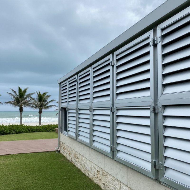 Storm Shutters Installation in Alpharetta, GA