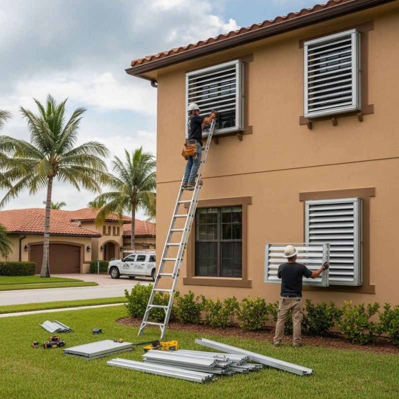 Hurricane Shutter Installation in Boulder, CO